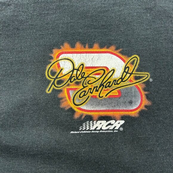 Vintage Dale Earnhardt Graphic Tee Mens 2XL XXL Short Sleeve Nascar Racing Shirt - Picture 4 of 8